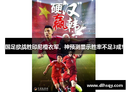 国足欲战胜印尼橙衣军，神预测显示胜率不足3成!